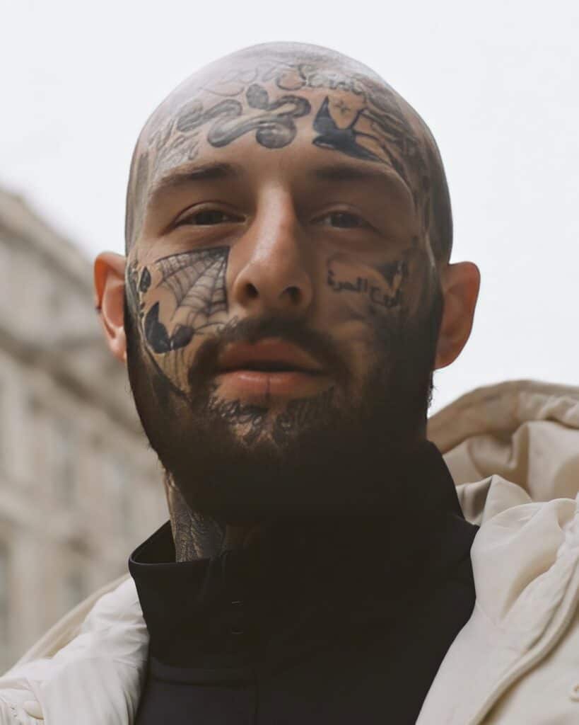 Face Tattoo Ideas 12