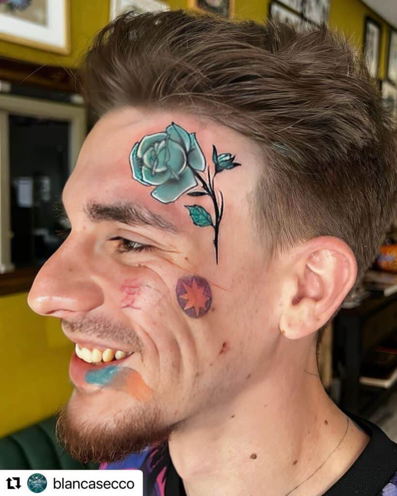 Face Tattoo Ideas 14