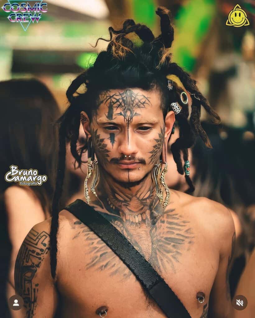 Face Tattoo Ideas 25