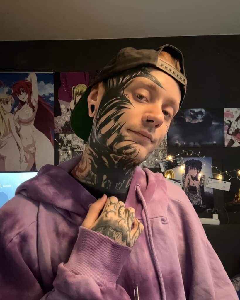 Face Tattoo Ideas 26