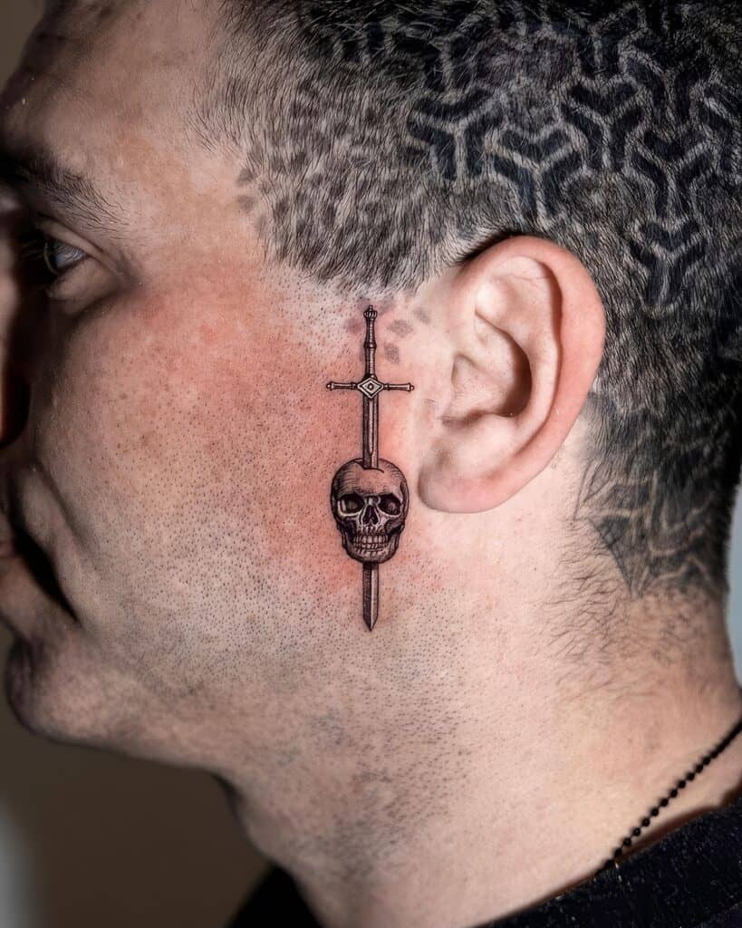 Face Tattoo Ideas 29