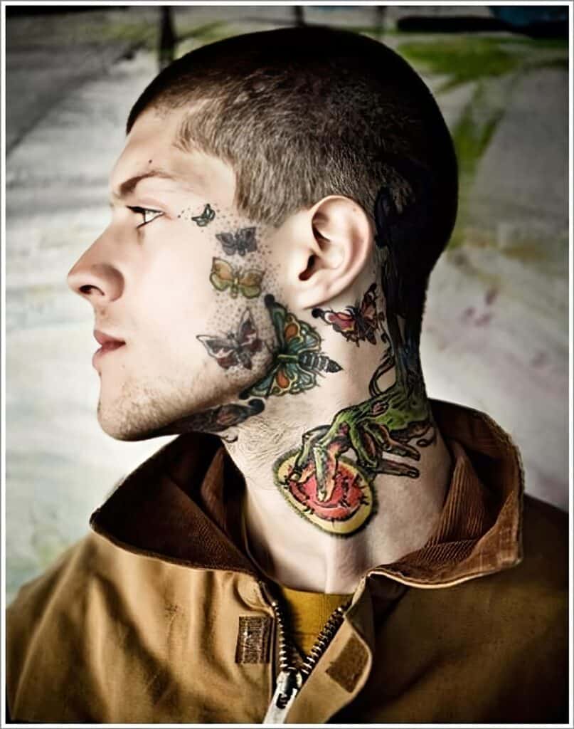 Face Tattoo Ideas 33
