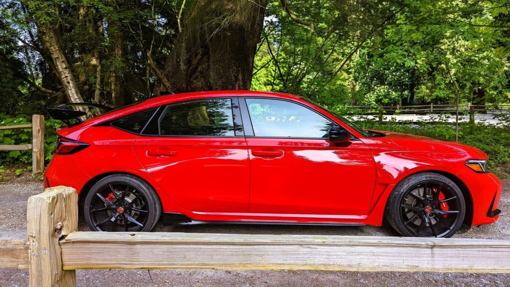 2024 Honda Civic Type R Review 8 2024 Honda Civic Type R Side