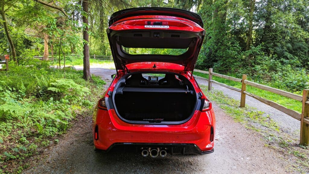 2024 Honda Civic Type R Review 6 2024 Honda Civic Type R open hatch
