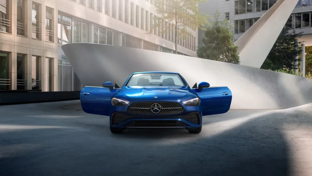 2024 Mercedes-Benz CLE 300 Cabriolet Review 2 2024 Mercedes Benz CLE 300 Cabriolet Front