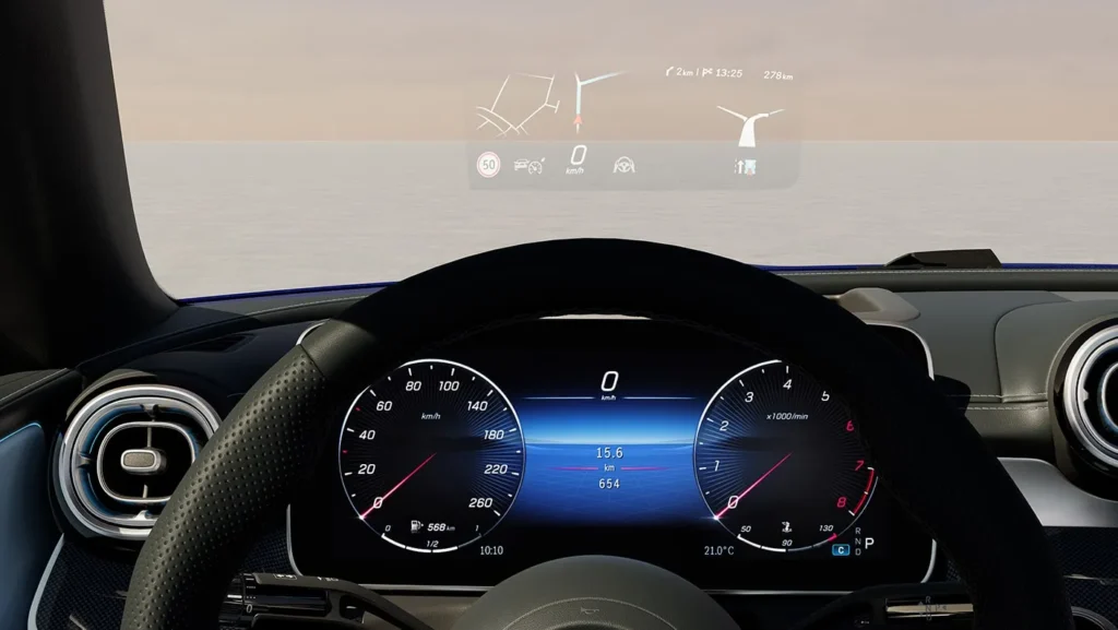 2024 Mercedes-Benz CLE 300 Cabriolet Review 6 2024 Mercedes Benz CLE 300 Cabriolet Gauges