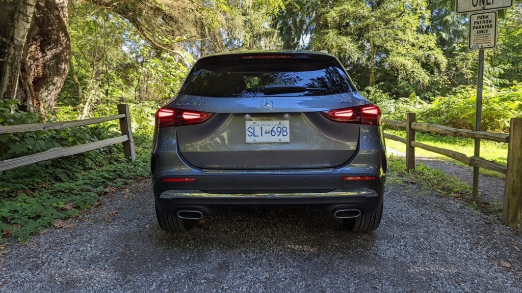 2024 Mercedes-Benz GLA 250 4MATIC Review 7 2024 Mercedes Benz GLA 250 4MATIC Rear