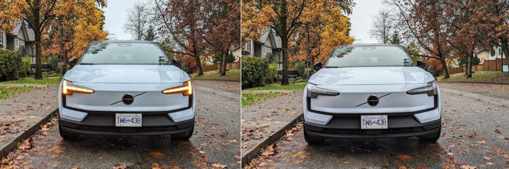 2025 Volvo EX30 Single Motor Review 3 2025 Volvo EX30 Single Motor Headlights