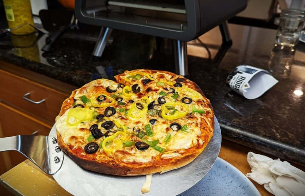 Newair 12" Portable Electric Pizza Oven Review: Your Perfect Slice Awaits 4 Newair 12 inch Portable Electric Pizza Oven Cooked Pizza