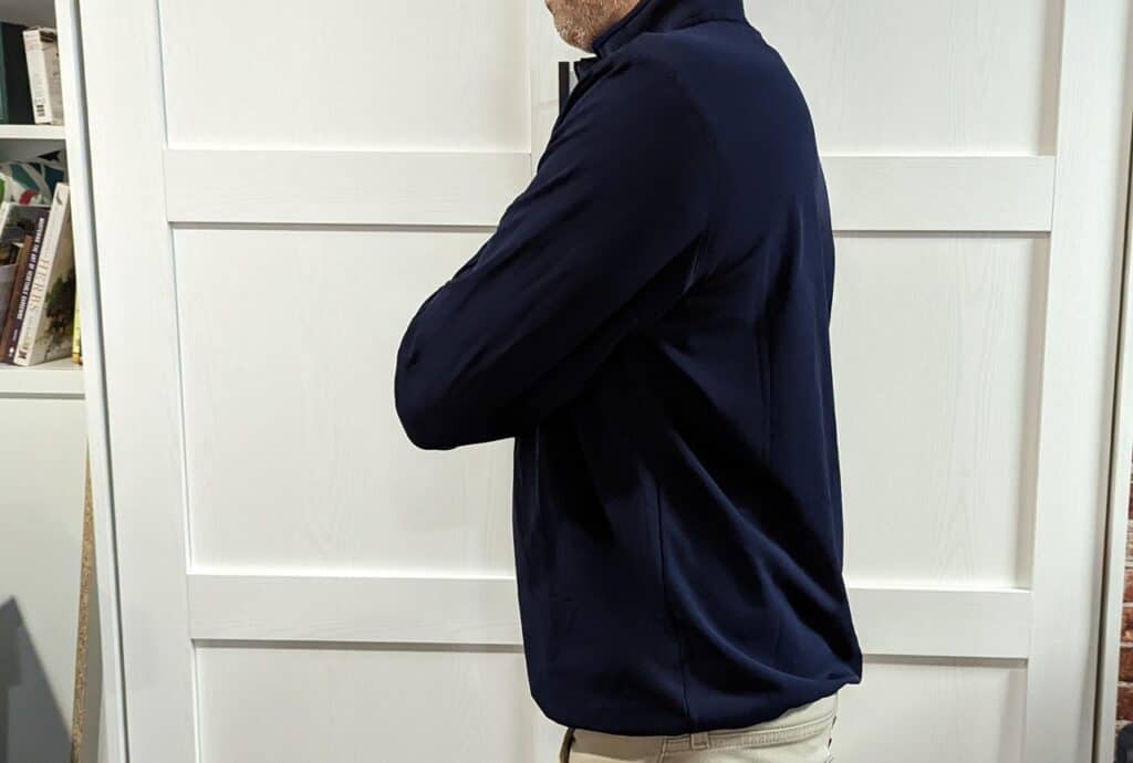 Tasc Stratford Performance Quarter Zip Review: 6 Reasons It's a Game-Changer 4 Tasc Stratford Performance Quarter Zip Side