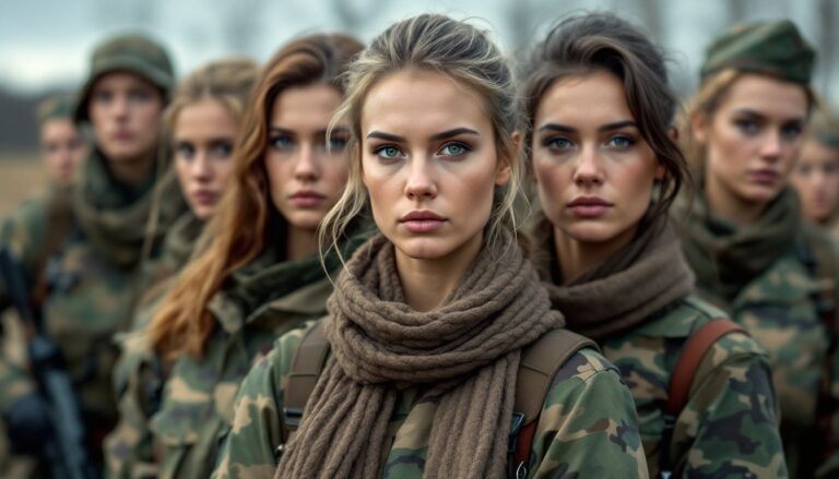 hot ukrainian female soldiers 344956577