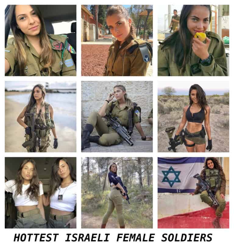 hottest israeli female soldiers