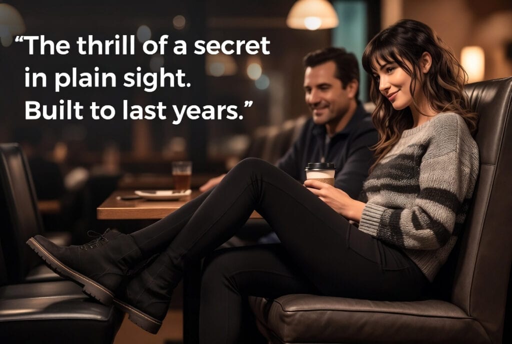 Srirachas Yoga Pants Review: 2026 Long-Term Update 3 Enjoy a cozy night out with your partner, highlighting relaxation and connection in a warm, inviting bar setting.