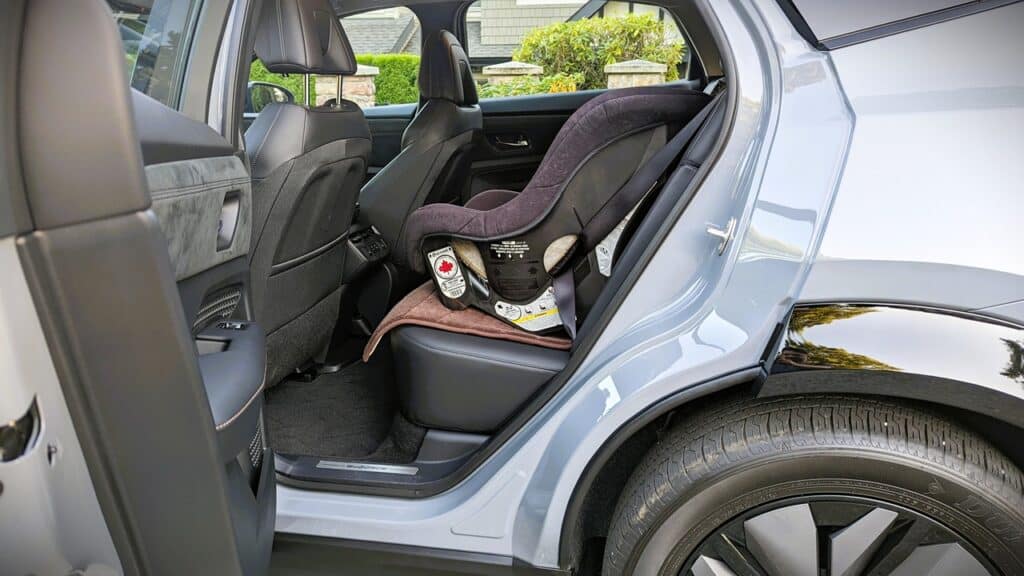 2024 Nissan Ariya Platinum+ E-Force Review 15 2024 Nissan Ariya back seat