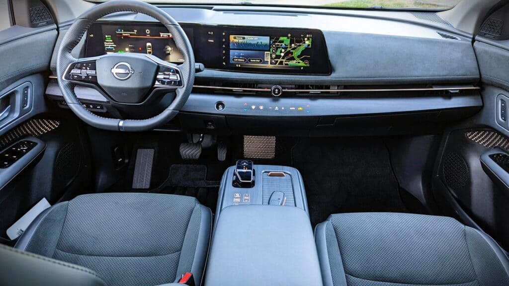 2024 Nissan Ariya Platinum+ E-Force Review 3 2024 Nissan Ariya interior