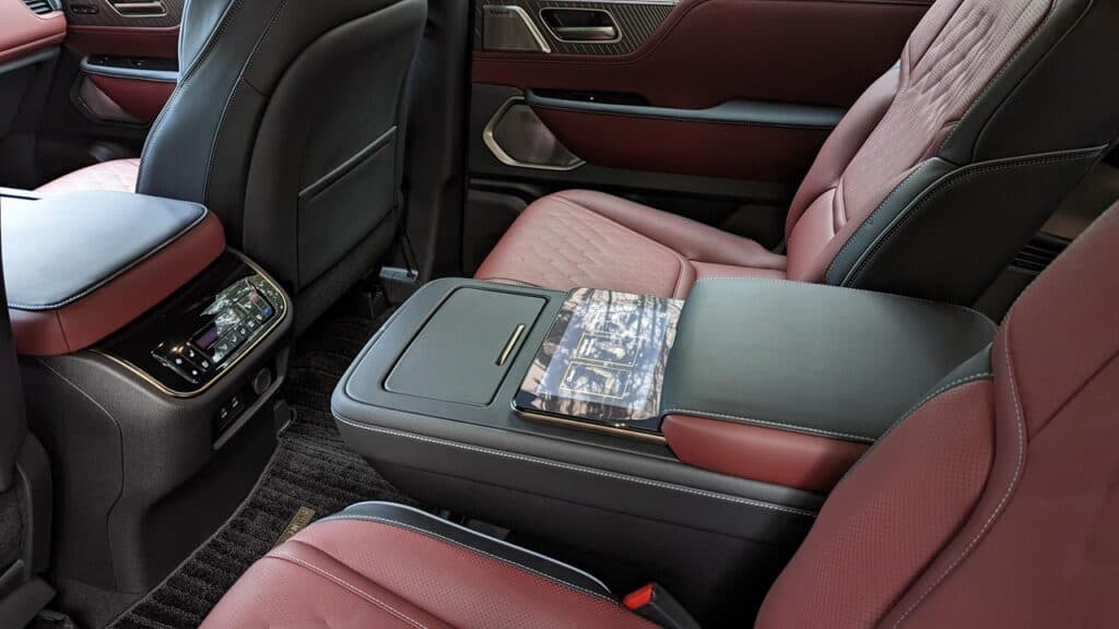 2025 Infiniti QX80 Autograph Review 11 2025 Infiniti QX80 Autograph Back Seats w