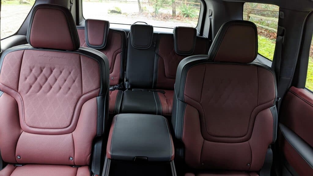 2025 Infiniti QX80 Autograph Review 13 2025 Infiniti QX80 Autograph Second Row Seats