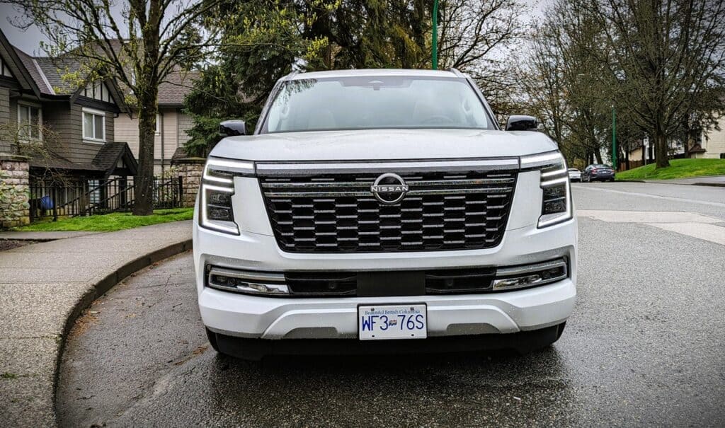 2025 Nissan Armada Platinum Reserve Review 2 2025 Nissan Armada Front