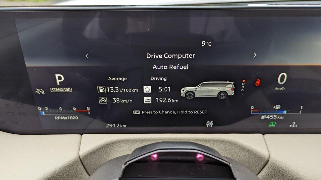 2025 Nissan Armada Platinum Reserve Review 3 2025 Nissan Armada Fuel Consumption