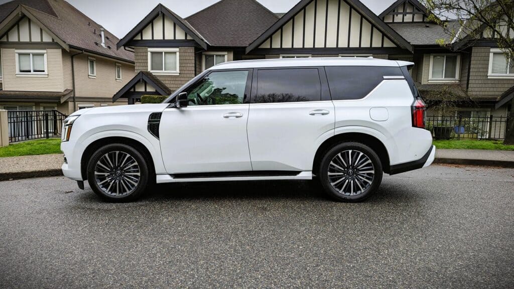 2025 Nissan Armada Platinum Reserve Review 6 2025 Nissan Armada Side