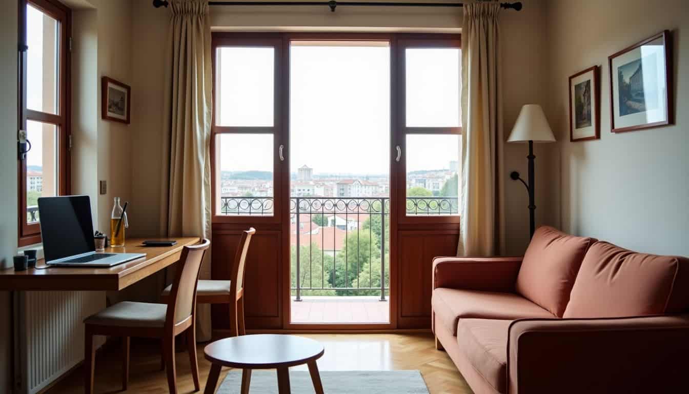 A budget-friendly, cozy flat in Portugal for digital nomads. A budget-friendly, cozy flat in Portugal for digital nomads.