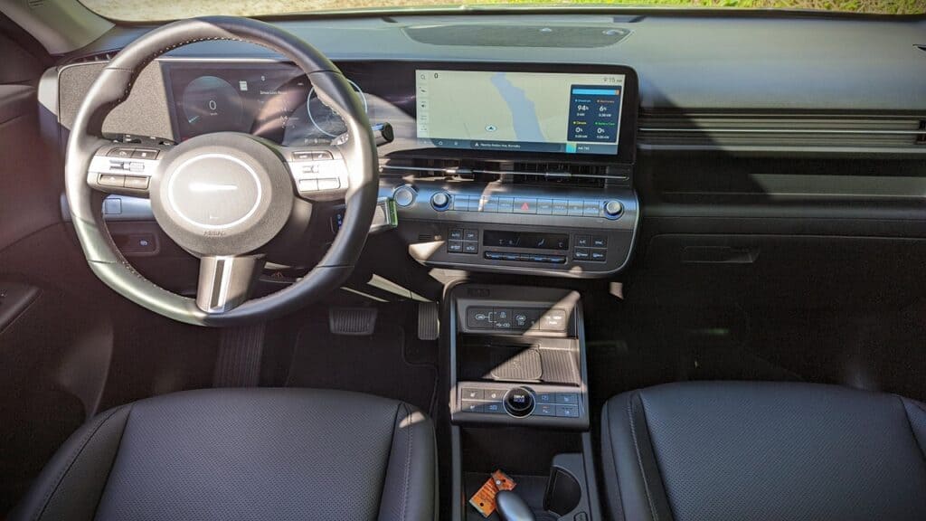 2025 Hyundai Kona Electric Review 4 2025 Hyundai Kona EV Interior