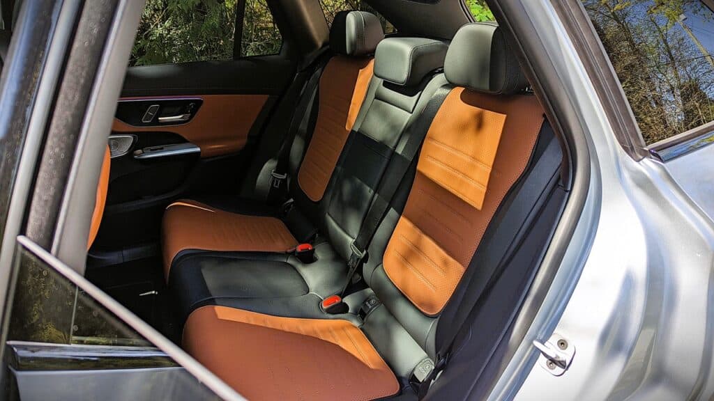 2025 Mercedes-Benz GLC 350e 4MATIC Review 15 2025 Mercedes Benz GLC 350e back seat
