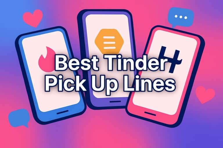 Best Tinder Pick Up Lines and Openers