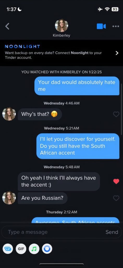 Best Tinder Pick Up Lines and Openers In 2025 5 Your dad would absolutely hate me 2