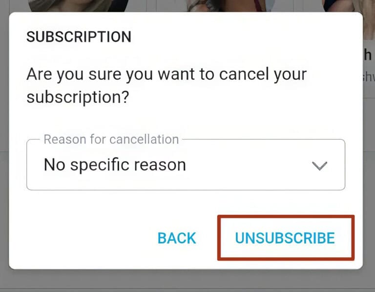 How to Unsubscribe from OnlyFans
