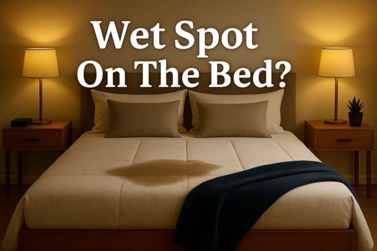 Wet Spot On The Bed