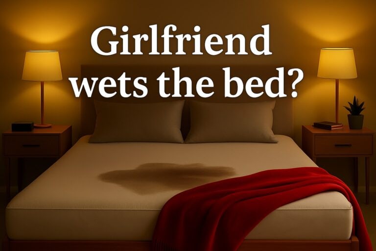 girlfriend wets the bed