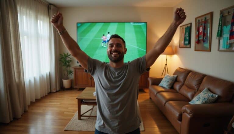 men watching sports why do men feel joy in victory and pain in defeat 394479458