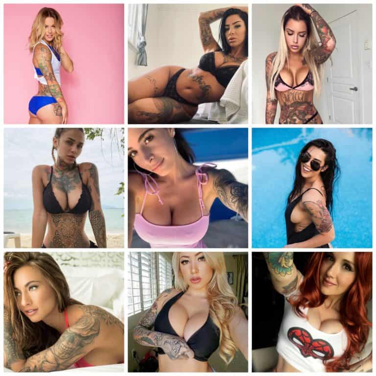 tattooed babes