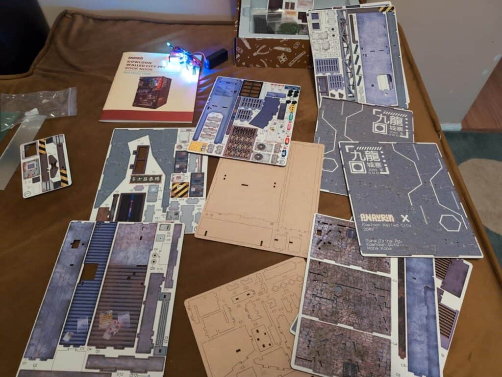 The Perfect Book Nook Gifts for Dads, Husbands & Book-Loving Guys 7 Kowloon Walled City Book Nook Unassembled