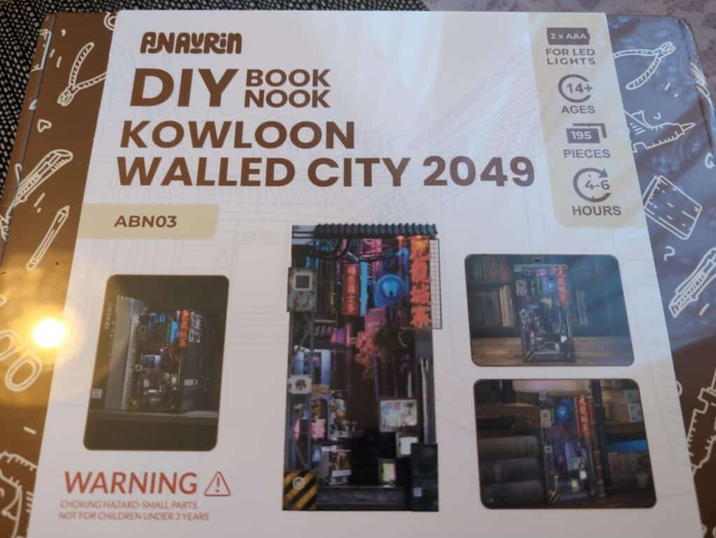 The Perfect Book Nook Gifts for Dads, Husbands & Book-Loving Guys 5 Kowloon Walled City Book Nook by Anarvin Package