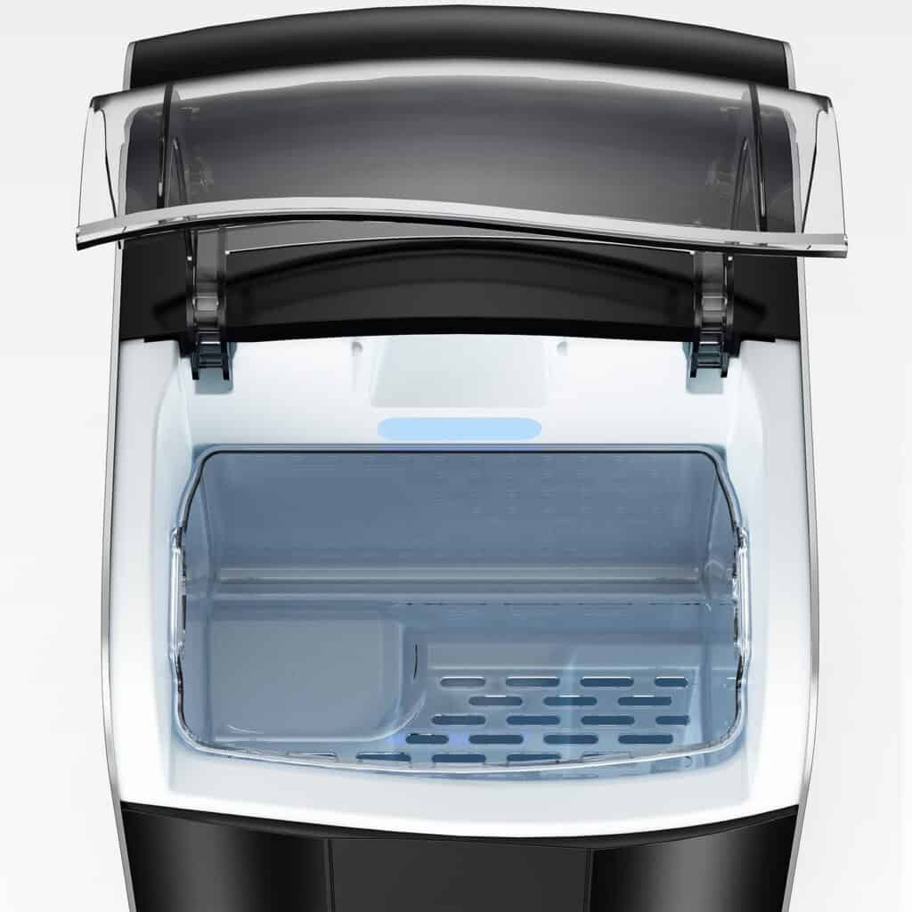 Euhomy Pearl L1 Pro Nugget Ice Maker Review 4 Euhomy Pearl L1 Pro Nugget Ice Maker Review 3