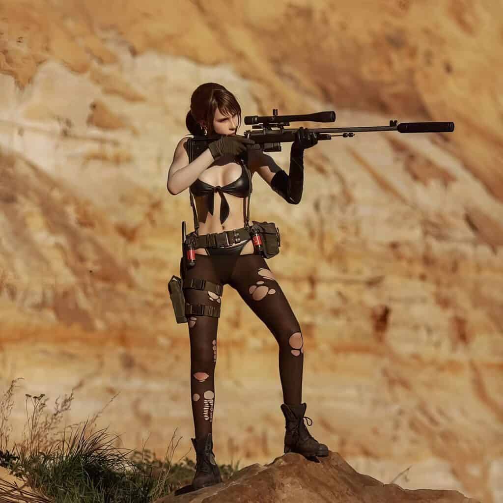 Metal Gear 'Quiet' Cosplay: 7-Part DIY, Gear & Makeup (2025) 17 Metal Gear Quiet Cosplay 16