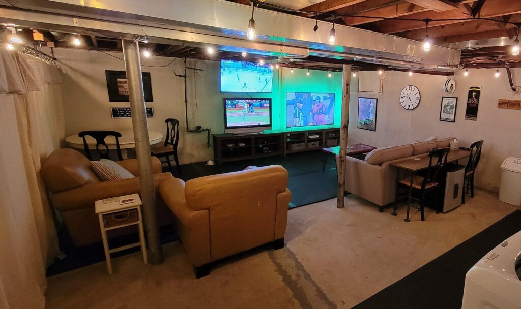 The Unfinished Mancave: 7 Steps to the Ultimate Den 5 Unfinished Mancave 4