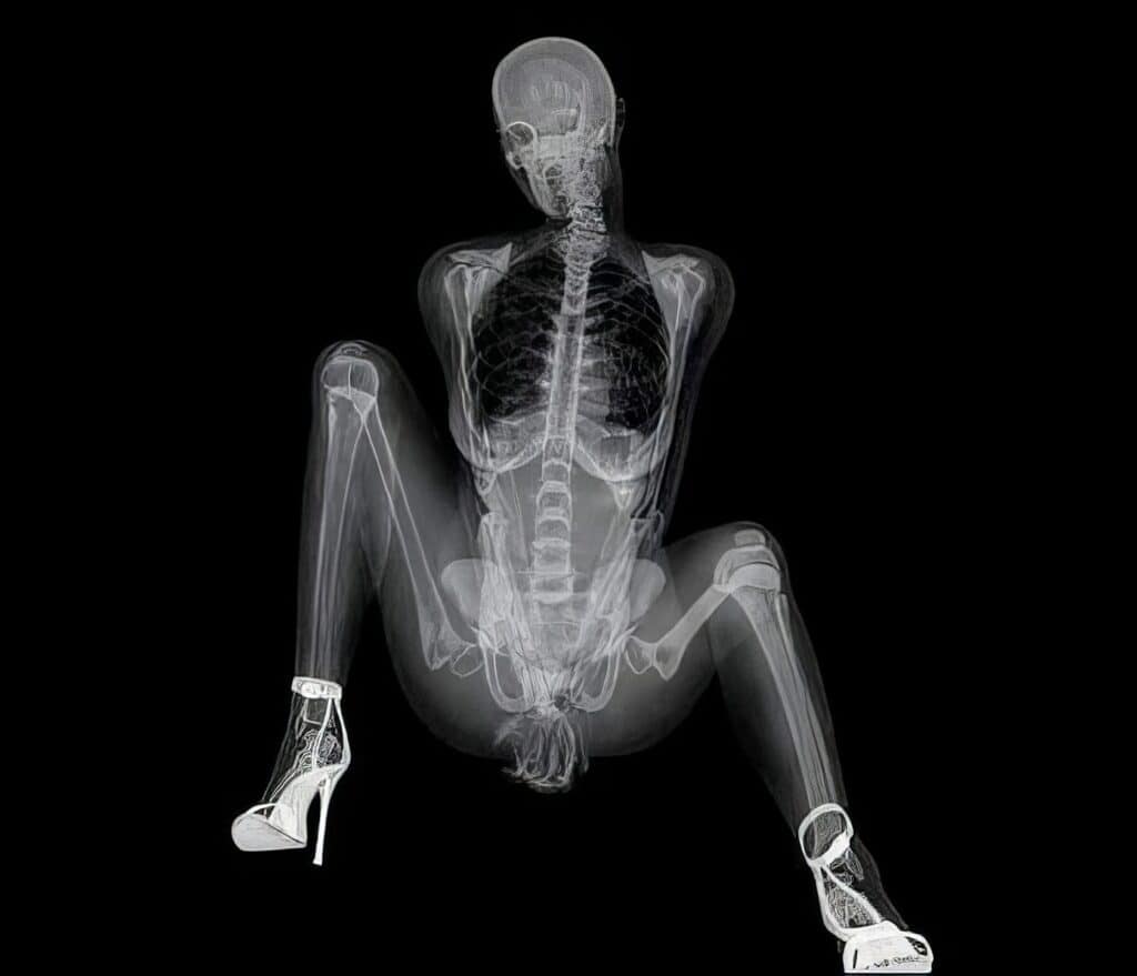 X Ray Pin Up Calendar 12