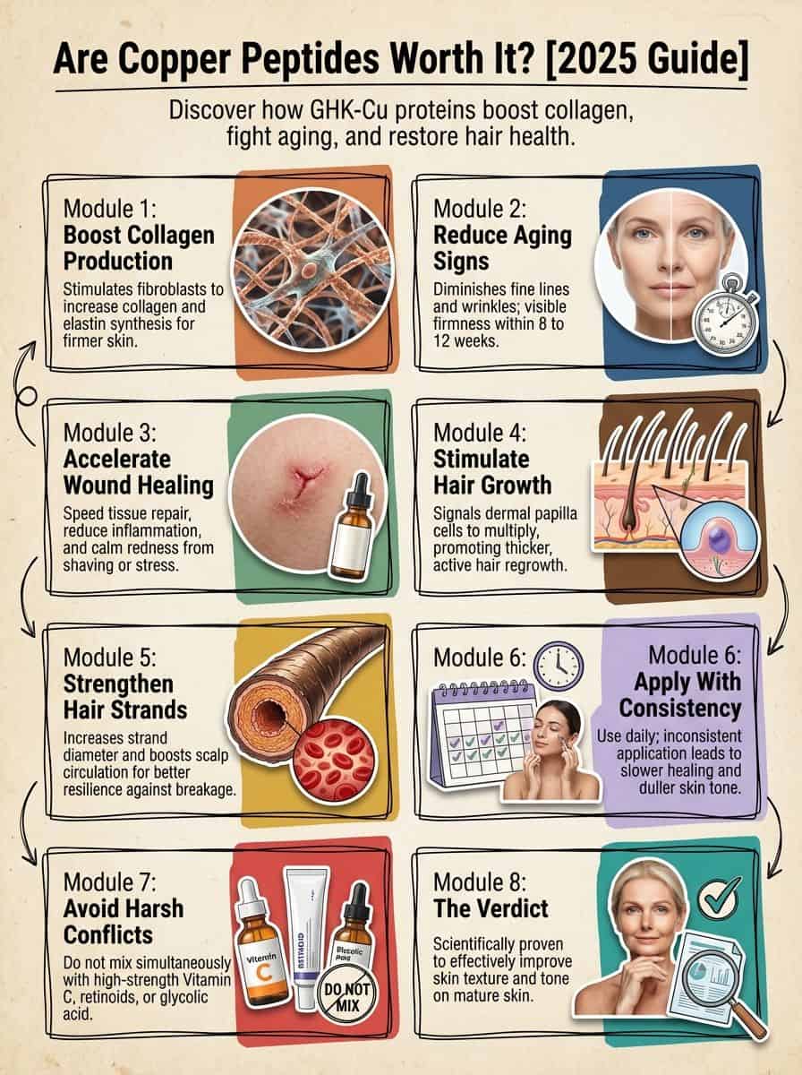 Are Copper Peptides Worth It For Skin And Hair? [2025 Guide]