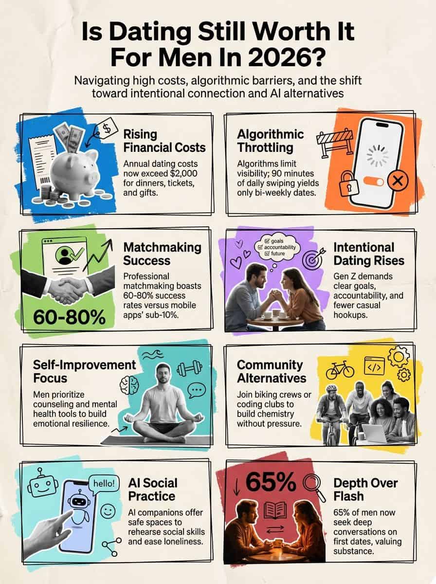 Is Dating Still Worth It For Men In 2026?