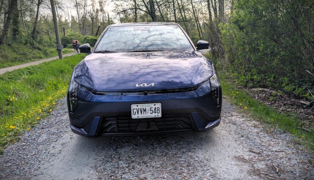 2026 Kia EV4 GT-Line Premium front view 