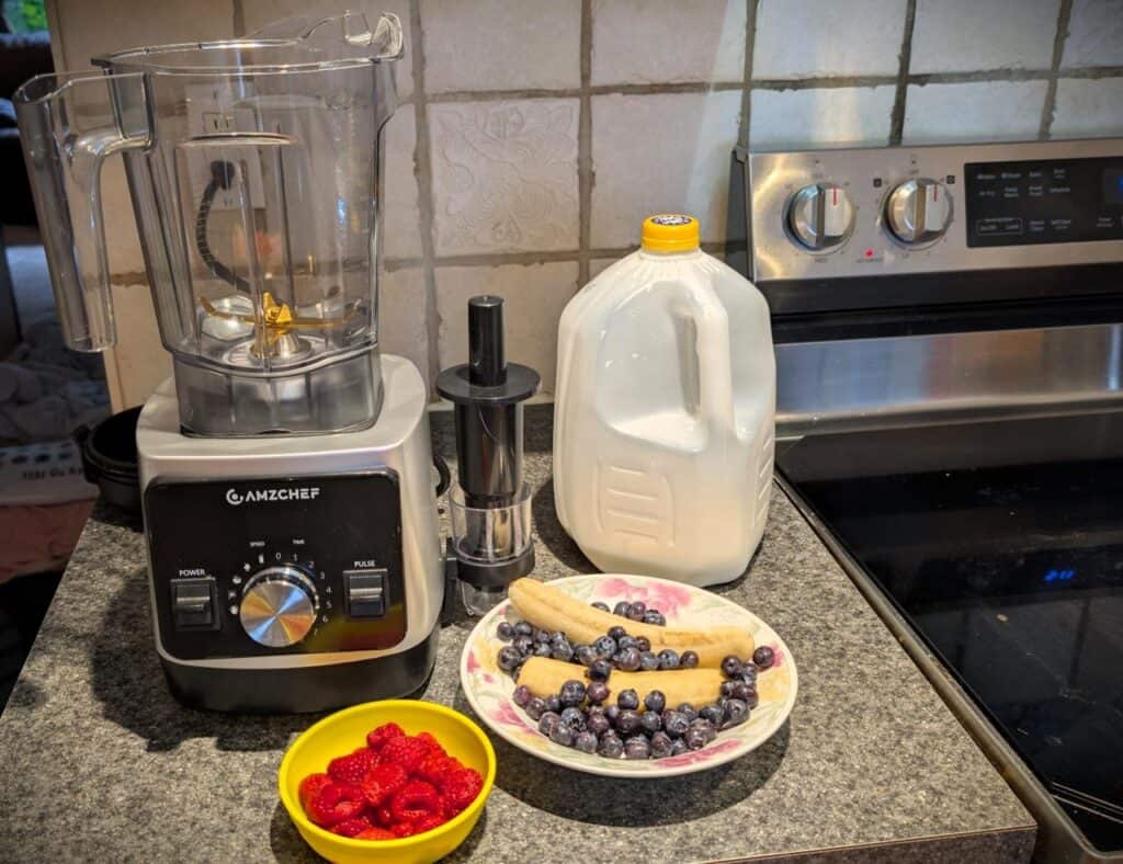 Amzchef 1800W Countertop Blender Review