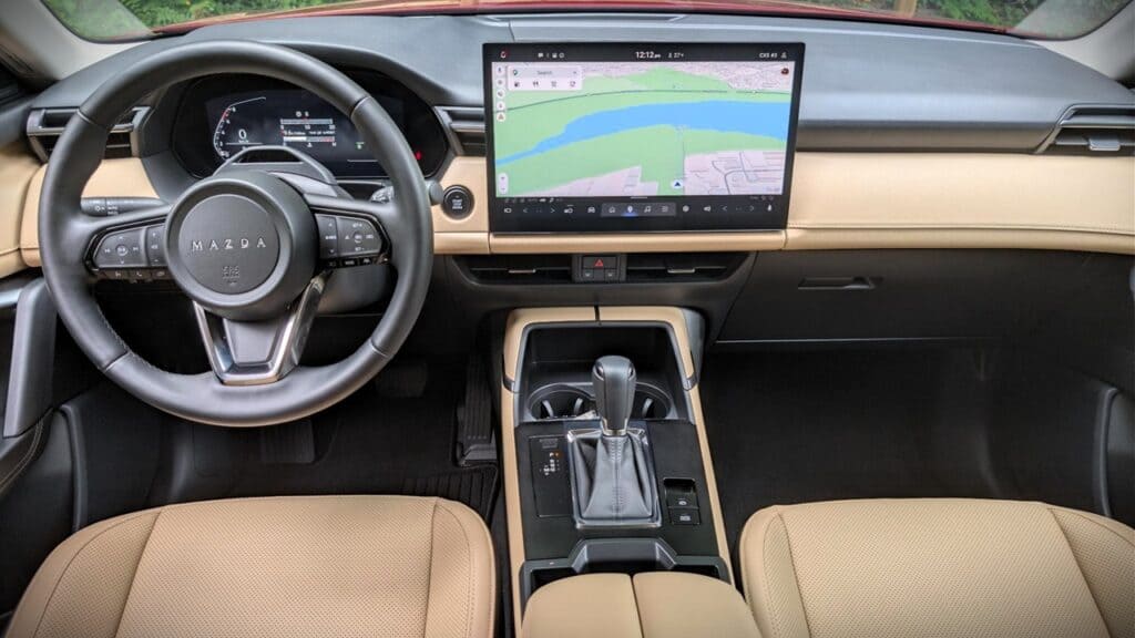 2026 Mazda CX-5 GT Review: More Space, Big Screen, But the Engine Disappoints 4 2026 Mazda CX 5 GT Interior