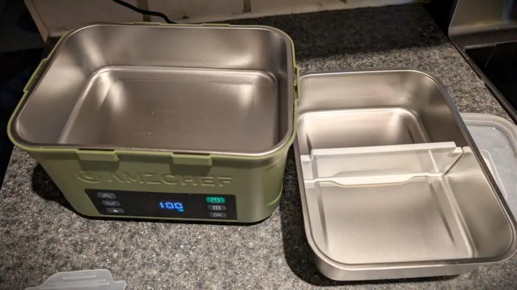 AMZCHEF Cordless Electric Heated Lunch Box Review