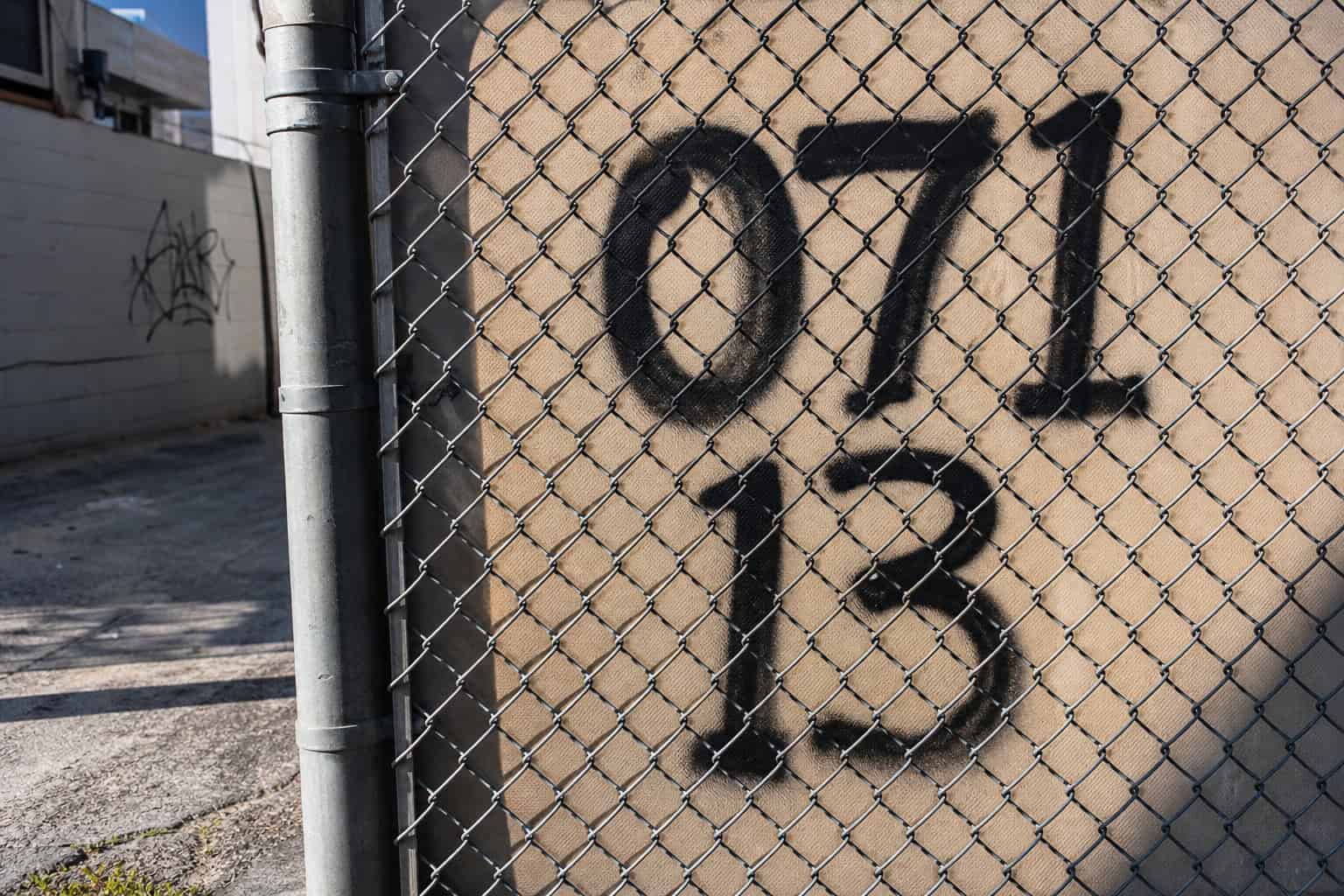 071 Crew Bakersfield: The Real Story Behind Shia LaBeouf's Gang in The Tax Collector 5 Graffiti with 071 and 13 representing California gang numeric codes