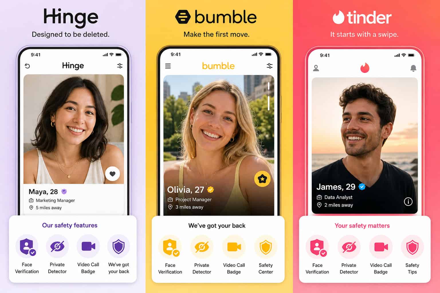 Is Plenty of Fish Still a Thing? A 2025 Reality Check on the Legacy Dating App 3 Hinge, Bumble, and Tinder safety features like Face Check and Private Detector.