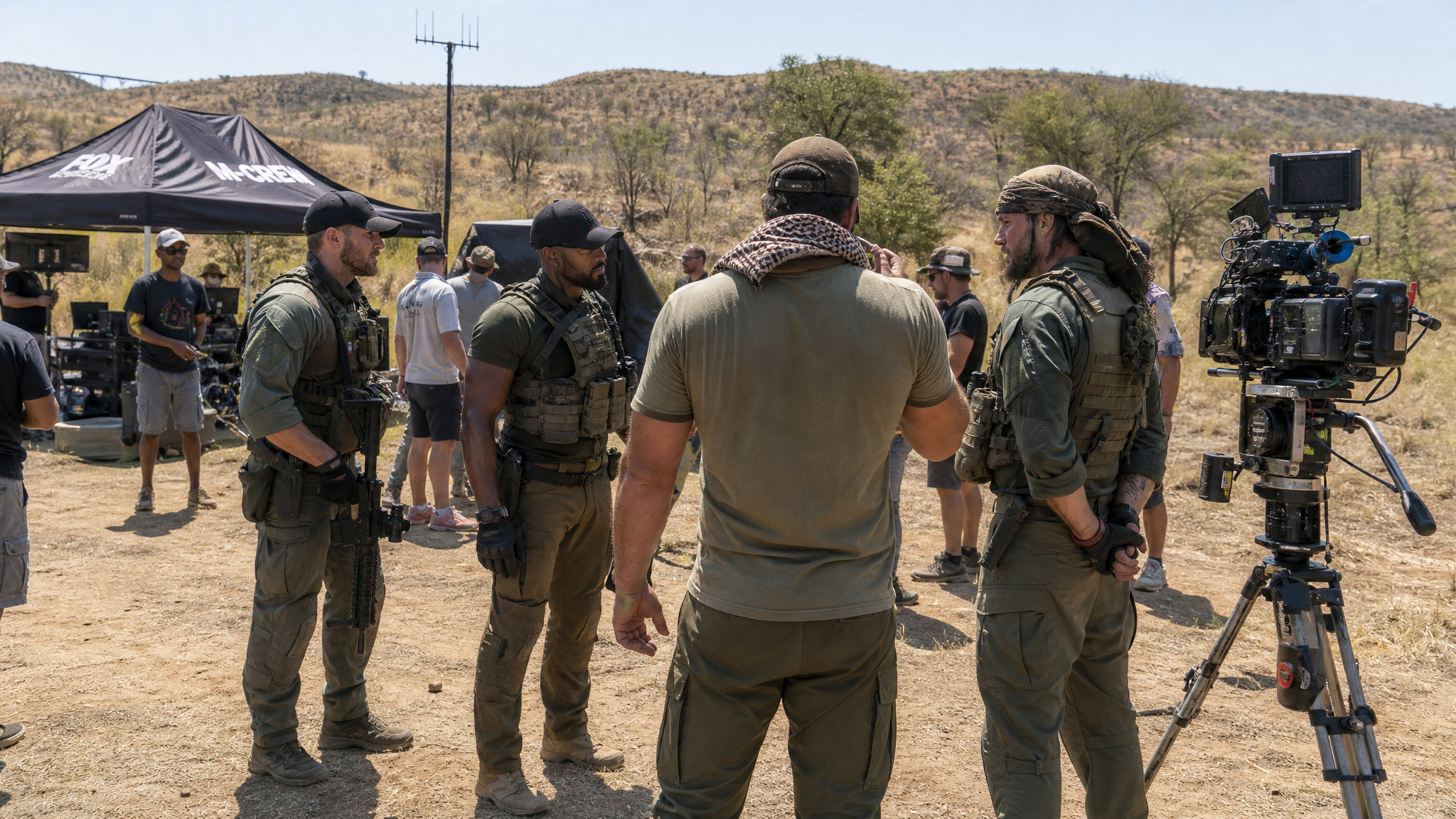 Terminal List Season 2 production filming in South Africa with former special operators consulting