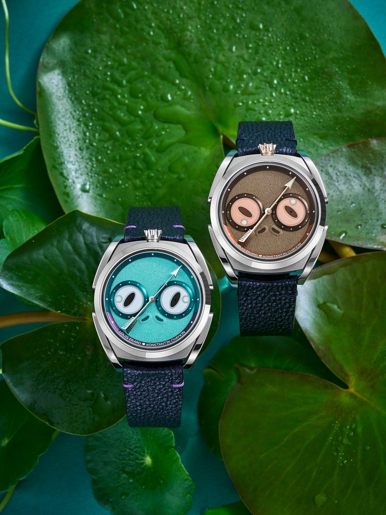 Louis Erard X Konstantin Chaykin Unfrogettable: Two Colorways, One Frog-Eye Display 2 Louis Erard X Konstantin Chaykin Unfrogettable 2 768x1024 1